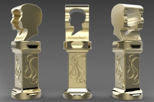 Wizualizacja: statuetka Schwarzkopf.